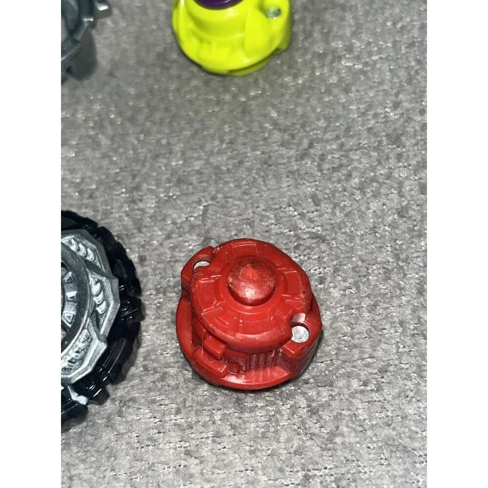 Beyblade Burst Lot Tomy Hasbro 2 Beys Tornado Wyvern Alter Chronos Launcher
